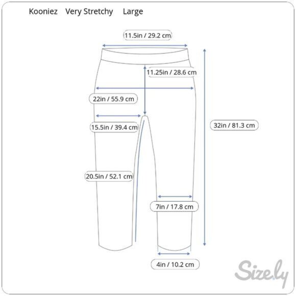 Kooniez Limited Edition Harem Pants Sz L Kaleidoscope Navy Yoga Lounge Pull On - Picture 7 of 10